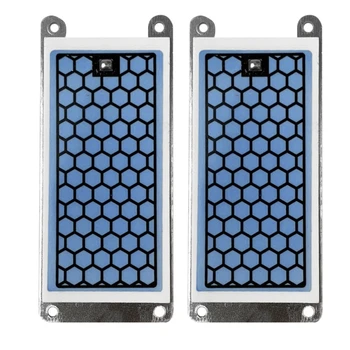 

2pcs/set Ozone Generator Accessories Honeycomb Blue Film Coated Ozone Ceramic Sheet Long Life Aluminum Plate