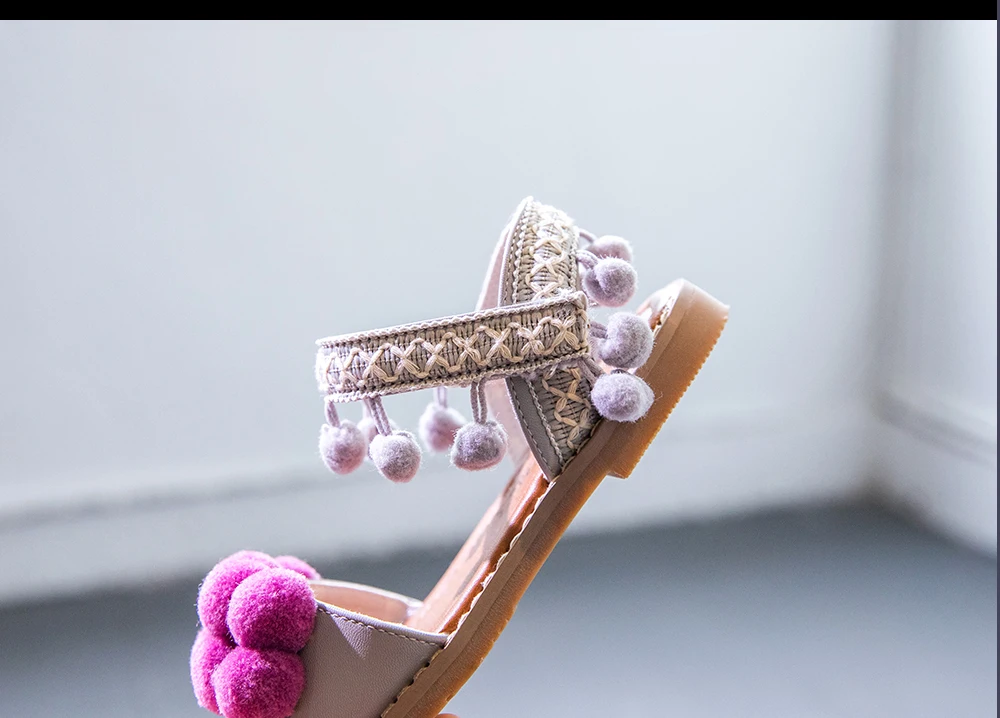 RUMRAM New High quality Children Toddler Infant Kids Baby Girls Princess Casual Shoes Sandals Fashionable Solid Children Shoes  (6)