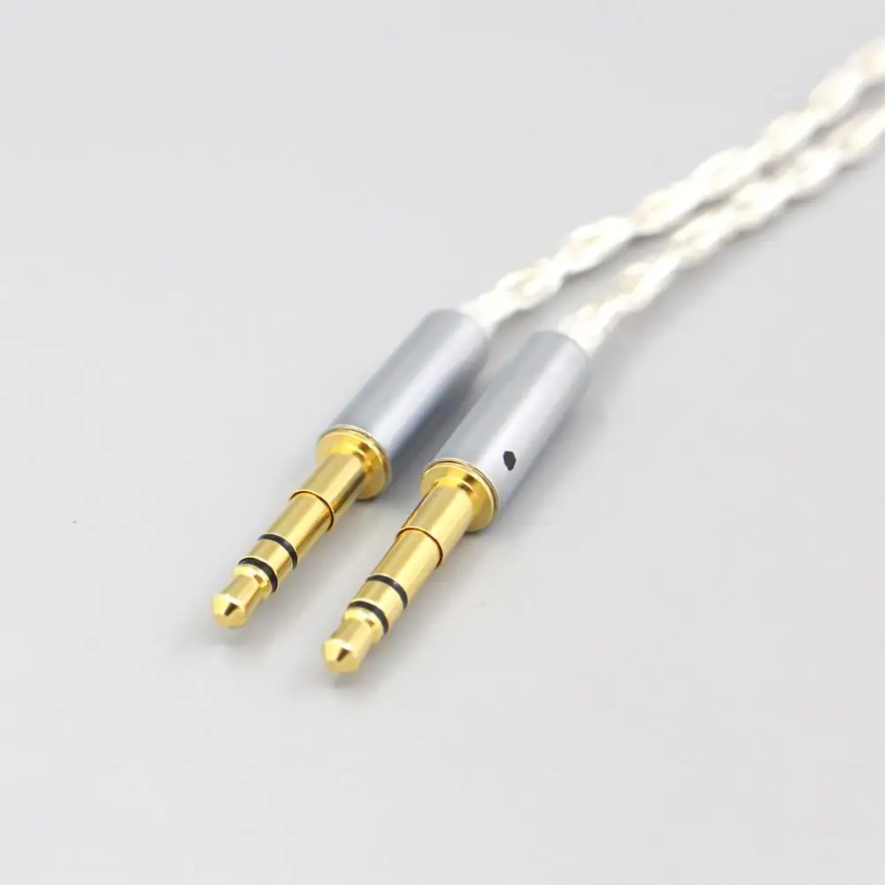 LN007048 16 Core OCC Silver Plated Headphone Cable For ONKYO SN 1 JVC HA SW01 HA SW02 McIntosh Labs MHP1000