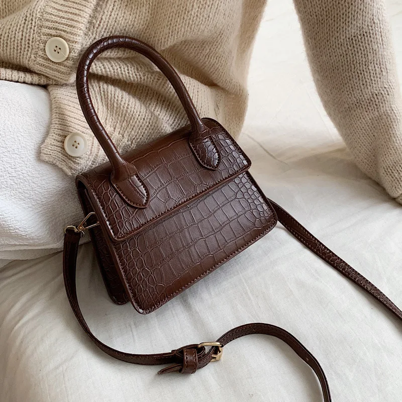 

High Sense Women Bag 2020 New Korean Fashion Wild Shoulder Bag Texture Retro Messenger Personality Handbag