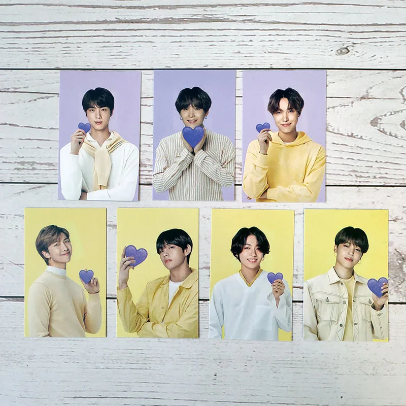 Южнокорейские группы K-POP Bangtan Boys Lomo фотокарточка плакат новый альбом маленькая