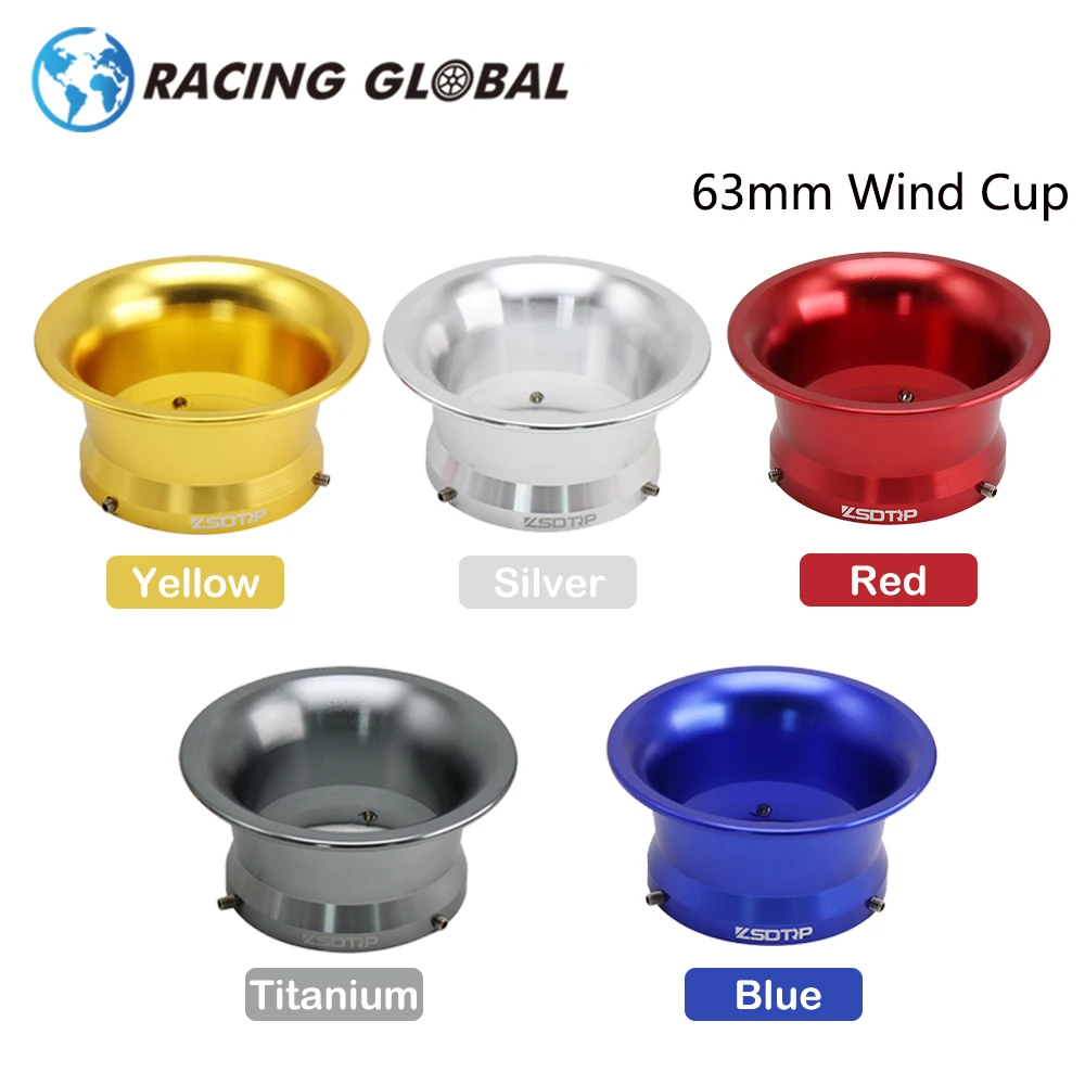ALCON-Motorcycle 63mm Air Filter Cup Carburetor Wind Cup Color Horn For KEIHI PWK 34 36 38 40 42mm Carburetor