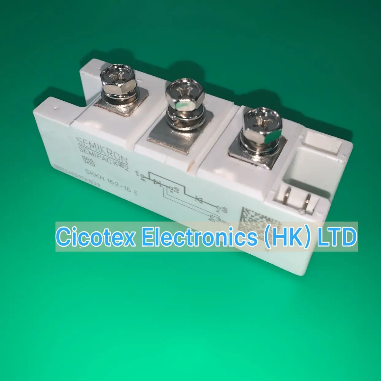 

SKKH162/16E IGBT 160A 1600V SKKH162/16 E THYRISTOR DIODE MODULES 1.6KV POWER MODULE SKKH 162-16E SKKH16216E 16216E