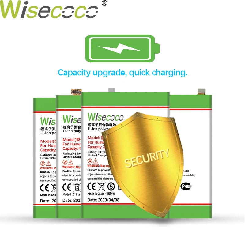 Батарея Wisecoco HB386280ECW 4750 мАч для Huawei Honor 9 STF L09 телефона P10 5 1 дюйма новейшая