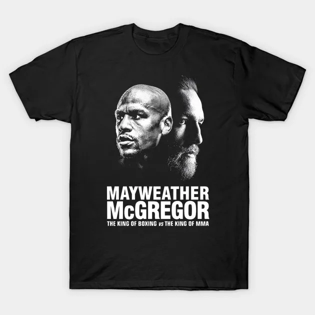 Floyd Mayweather vs Conor McGregor T-Shirt Boxing MMA Men's Size S-3XL | Мужская одежда