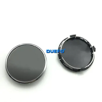 

New 4pcs 60mm Black Gray Hub Cap Rim Cover 4m0601170 8w0601170 Wheel Center Cap Badge for A3 A4 A6 A8 Q3 Q5L S4 S6 S8 RS4