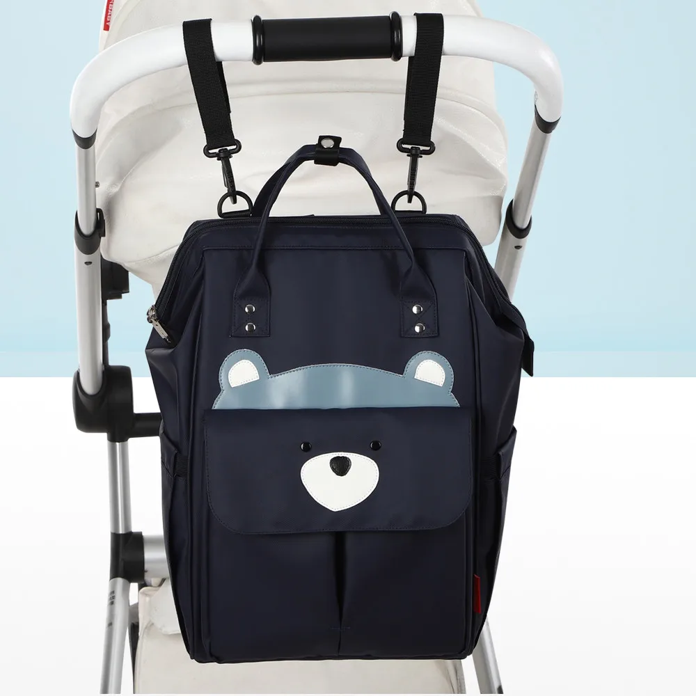 Новый рюкзак Mommy bag большой Многофункциональный Детский для подгузников детские