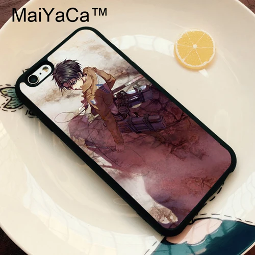 MaiYaCa Levi Ackerman атака на Титанов ТПУ Пластиковый чехол для телефона для iPhone 11 Pro MAX X XR XS MAX 6 6s 7 8 Plus 5S задняя крышка чехол - Цвет: 4625