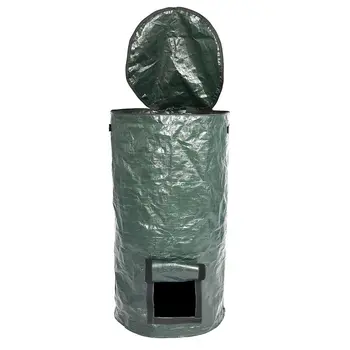 

NEW Reuseable Garden Leaf Waste Can Yard Compost Bin for Fruit Kitchen Waste Grower
