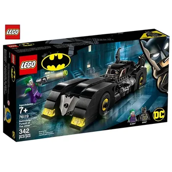 

LEGO Blocks Superhero DC Batman Chariot Hunting The Joker 76119 342pcs/pzs- 7years Old Kids Birthday Gift