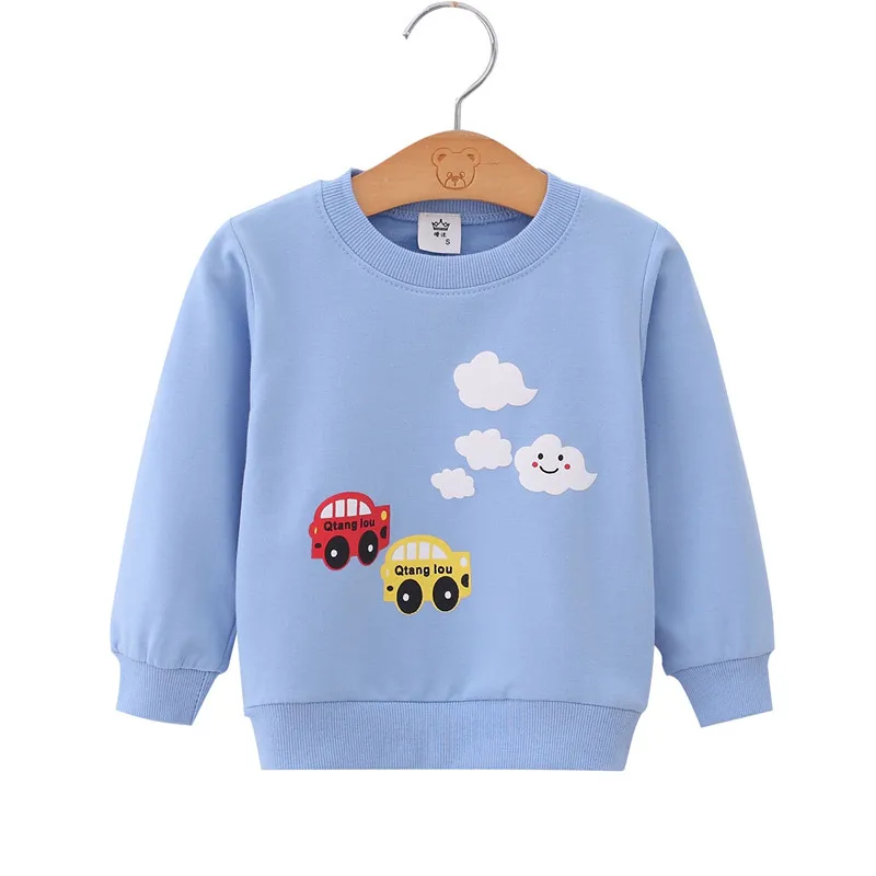 2019 automne garçons marque vêtements enfants sweats à capuche et sweat-shirts garçon coton Animal imprimer enfants sweat-shirts bébé sweat-shirt