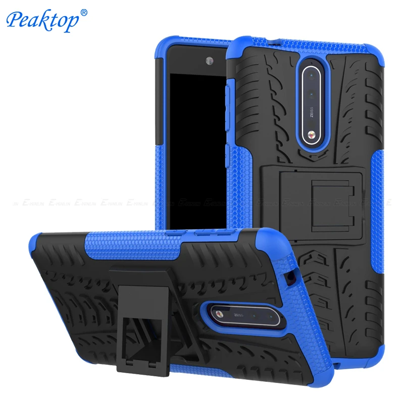 

Hard PC Soft TPU Case Rugged Shockproof Armor Hybrid Back Cover For Nokia 8.1 7.1 6.1 5.1 3.1 Plus X7 X6 X5 6 2018 8 5 3 2 1