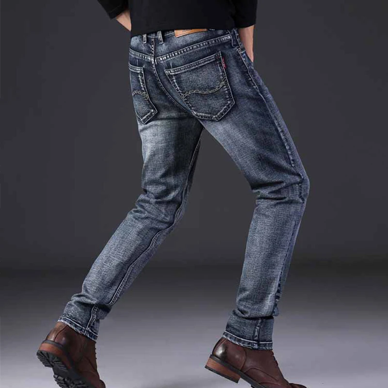 2020 Business Jeans Men Classic Stretch Slim Fit Jean Homme Fashion Skinny Vintage Mens Jeans Brand Denim Pant Male Plus Size 2020 Business Jeans Men Classic Stretch Slim Fit Jean Homme Fashion Skinny Vintage Mens Jeans Brand Denim Pant Male Plus Size