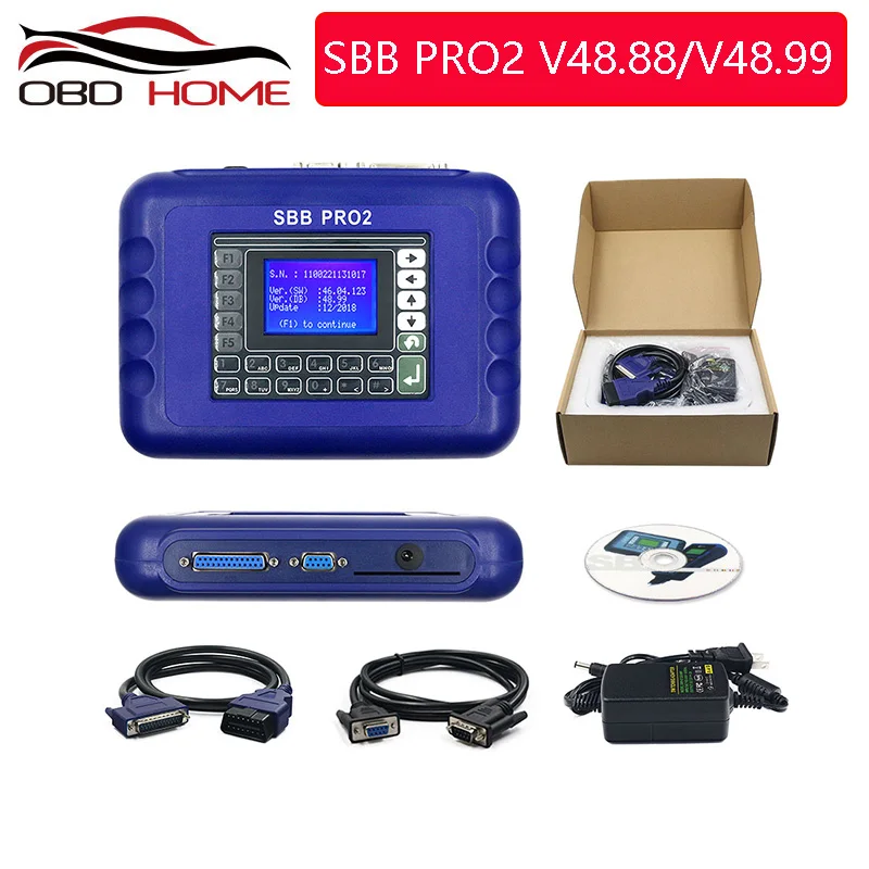 Новейший программатор ключей V48.99 SBB Pro2 добавляющий автомобили в 2017 PRO 2 V48.88 V46.02 V33.02