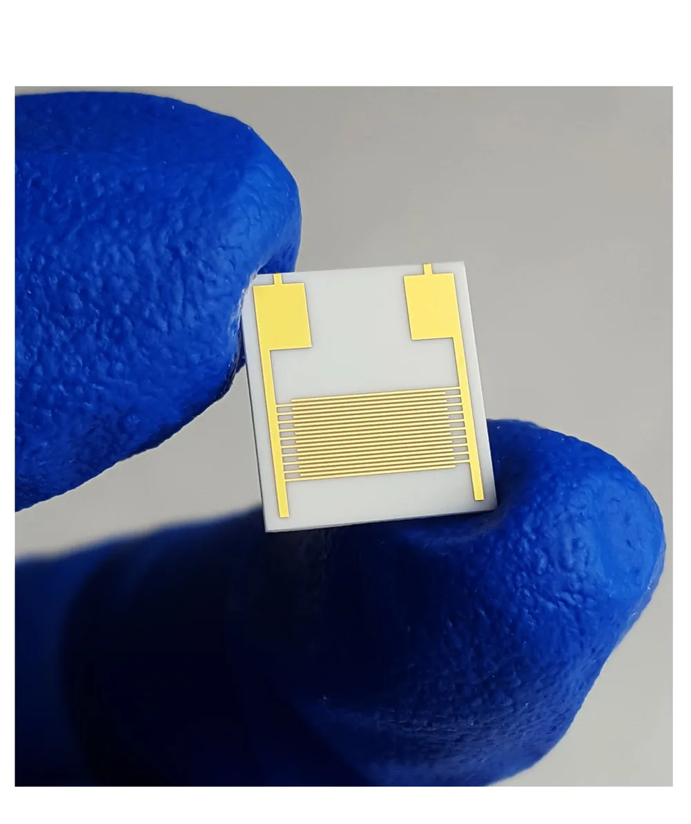 

80um Interdigital Electrode IDE Capacitor Array Gas Biohumidity Sensor Chip Research Experiment 20