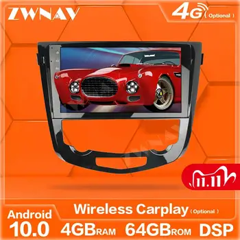 

Carplay Android Screen Multimedia Player For Nissan X-TRAIL Qashqai 2013-2018 GPS Navigation Auto Audio Radio Stereo Head Unit