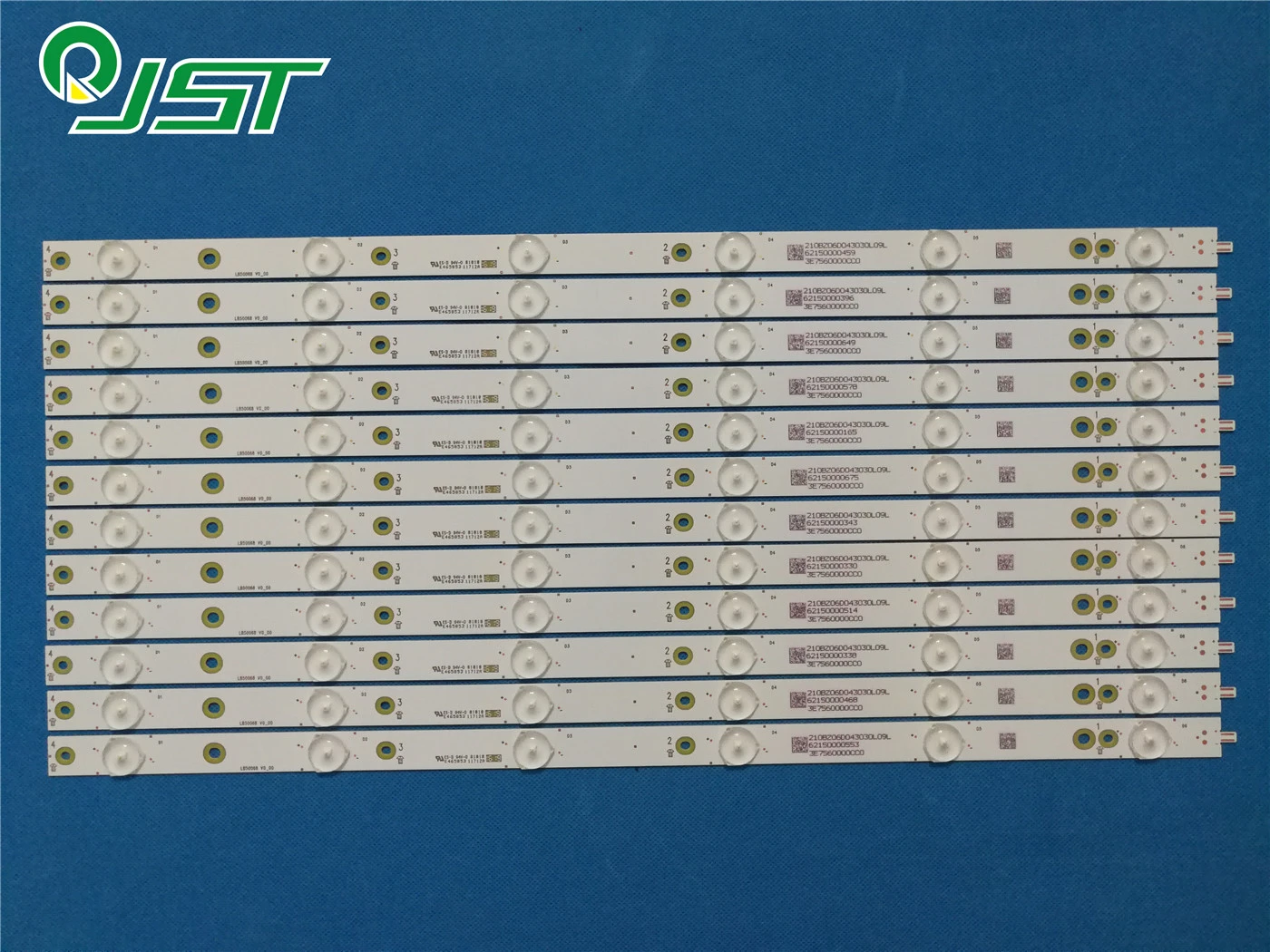 100% New 12pcs/kit Led Strips For Vizio 50 Tv E50x-e1 Ltmwvjbs Tpt500u1  Qvn03.u Lb50068 V0_00 - Led Strip - AliExpress