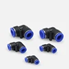 Pneumatic fittings PY/PU/PV/PE water pipes and pipe connectors direct thrust 4 to 16mm/ PK plastic hose quick couplings ► Photo 3/4