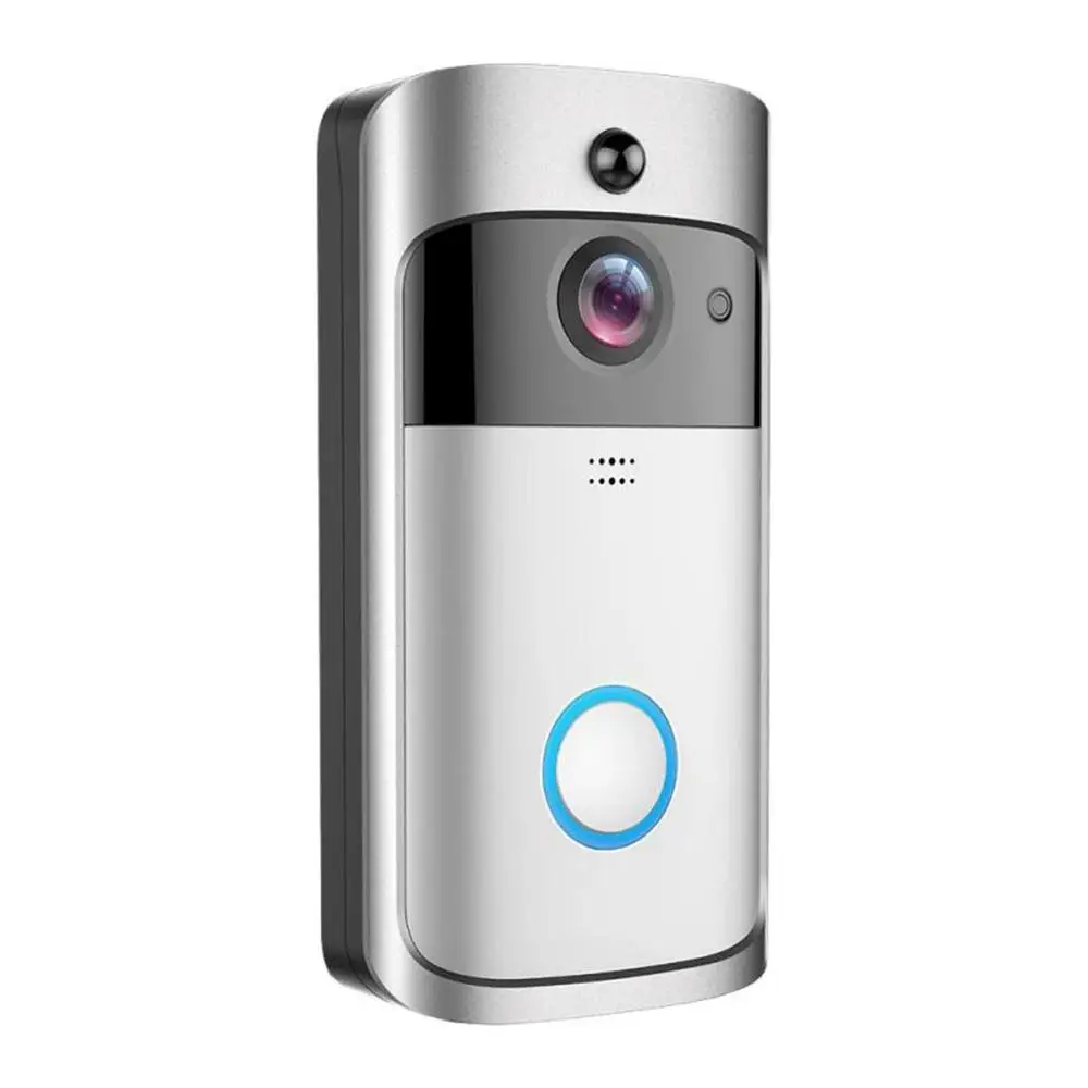 

TY-47Smart Wifi Video Doorbell Intelligent Wireless Ring Doorbell WiFi Visual Camera Door Phone Door Alarm Home Monitor