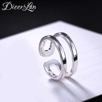 

Punk Vintage 925 Sterling Silver Layer Chains Rings For Women Men Gothic Antique Jewelry Anillos 2020