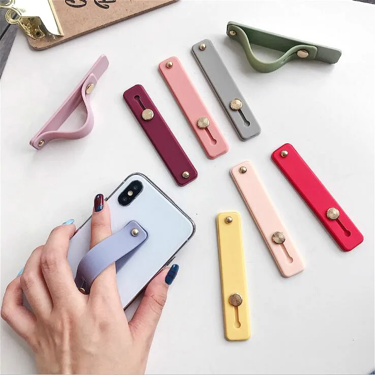 Силиконовый держатель для телефона универсальный пальцев iPhone|Подставки и