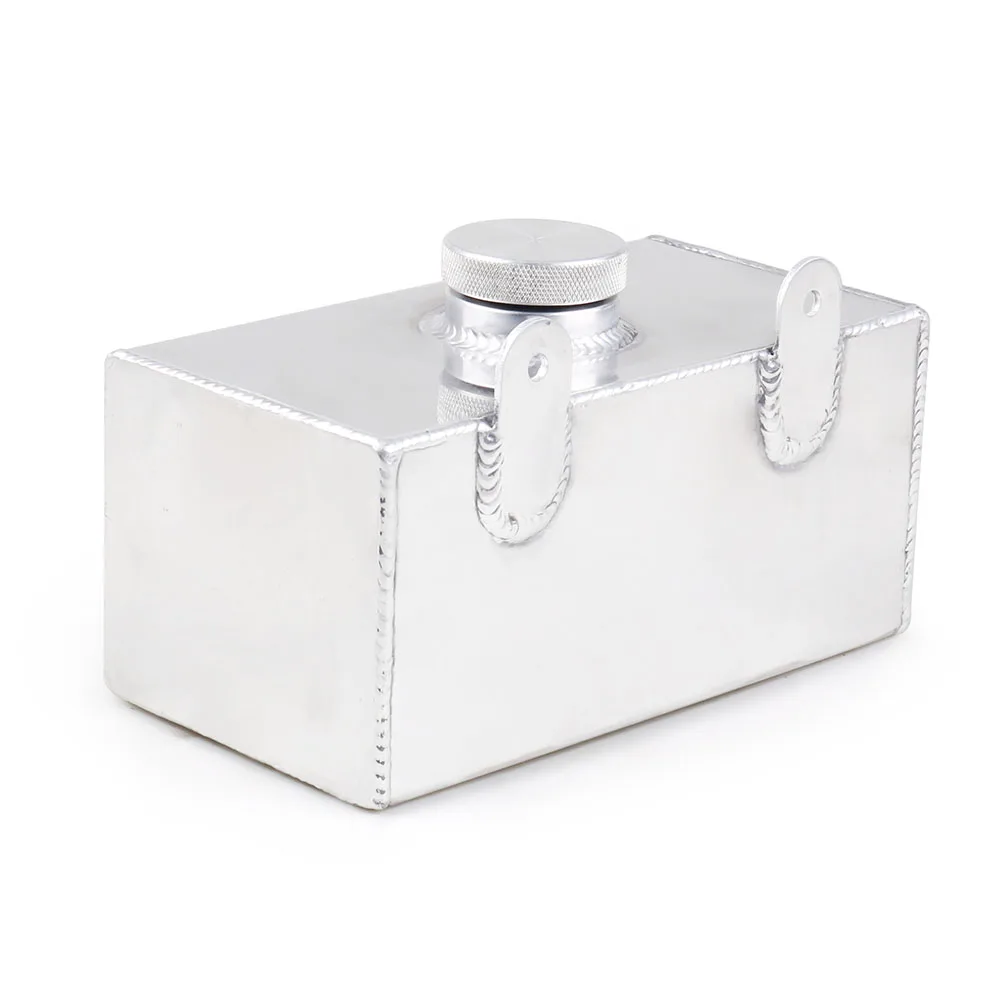Windscreen Washer Bottle 2l Aluminium Alloy Mirror Polished for Intercooler Spray