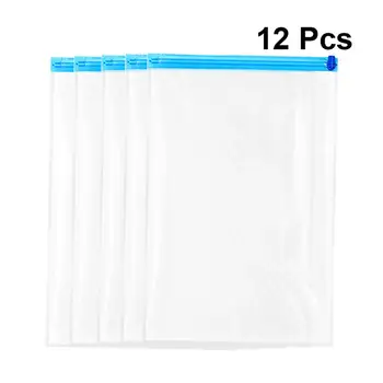 

OUNONA 12pcs Vacuum Bag Clothing Storage Bag Compression Storage Bags Saving Space Seal Packet for Blanket Clothes Quilt