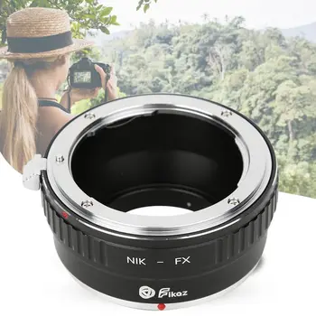 

Fikaz NIK-FX macro ring Aluminium Alloy Lens Mounting Adapter Ring Accessory for Nikon S/D Lens to for Fuji FX Mount Camera DSLR