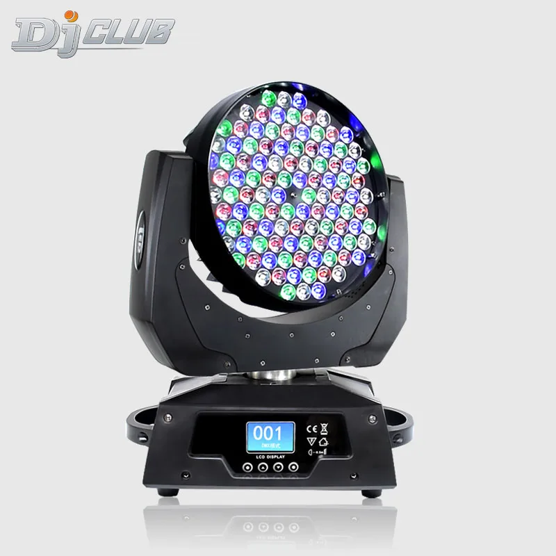 

Moving Head Beam Led 108X3W Rgbw Dmx Wash Beam Light Professional Dj/Bar Stage