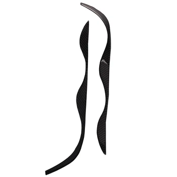 

Carbon Fiber Headlight Eyebrows Cover Trim Fit for BMW E46 323I 328I 330I 325I 1999-2004