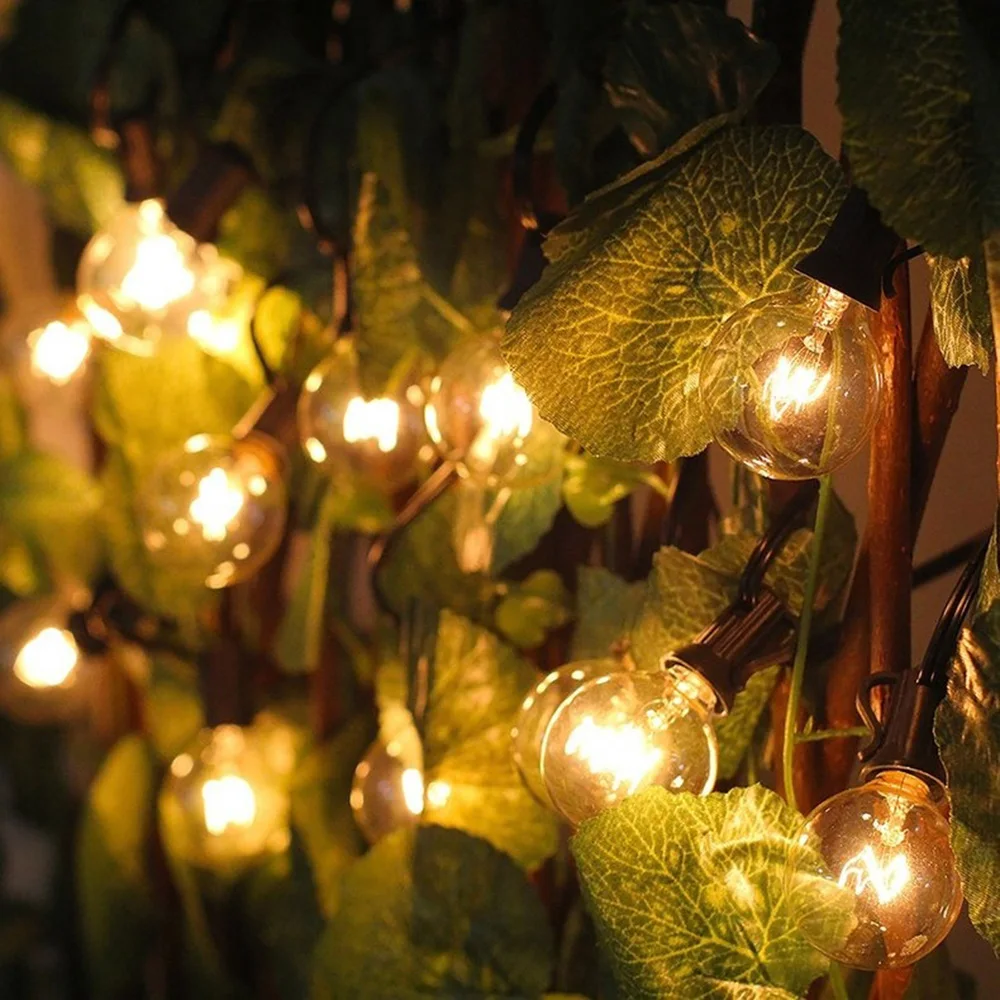 20LED White Light / Warm Light Led Light String String Lights Waterproof Sturdy Bulb Globe 6m Lamp Globe Bulbs Garden Decors