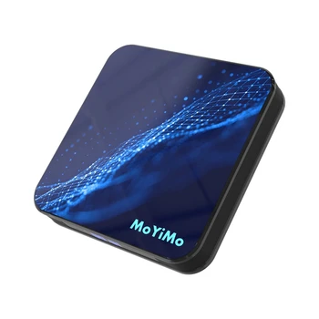 

MoYiMo-M5 Android 9.0 Smart Android Tv Box 2.4G/5G Wifi 4GB DDR3 32GB TV BOX 4K HD Set Top Box(EU Plug)