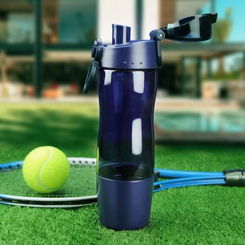 

Water Bottle 570ML Plastic Drinkware Tour Outdoor Sport School Leak Proof Seal Gourde Climbing Water Bottles shaker Plastic cups