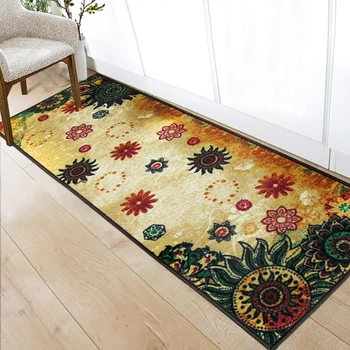 

Printed Carpet for Living Room Floor Mats Kitchen Non-slip Door Mat Coffee Table Bedroom Carpets Decoration Rug Outdoor Doormat