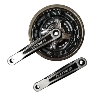 

7/8/9/24 Speed MTB Bike Crank Set 42T 170mm Hollow Tooth Plate Bike Crank Set MTB Bicycle Crankset Sprocket