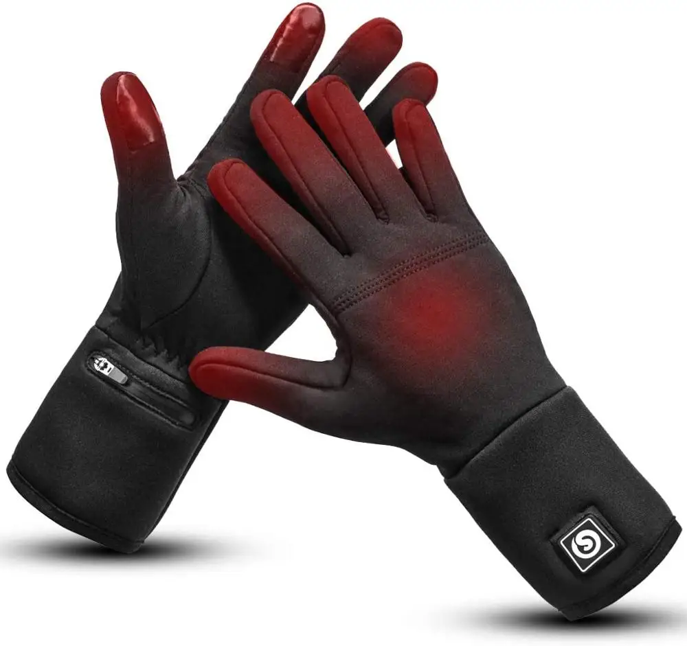 SAVIOR Liner Heated Gloves Winter Warm Skiing Gloves Outdoor Sports Motorcycling Riding Skiing Fishing Hunting Men Women 2021