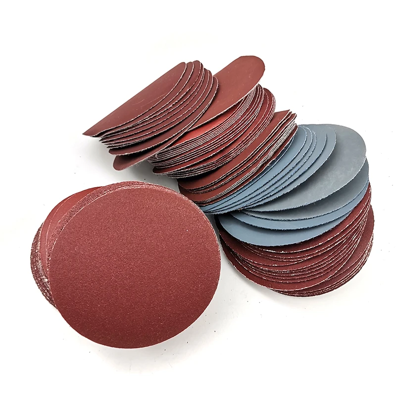 100Pcs 3inch Car Body Abrasive Tools Discs Sanding Polishing Pads Sandpaper Set 2 inch sanding discs 10pcs 80 2000 grit sandpaper set for polishing cleaning tools abrasive polish pad plate sanding paper