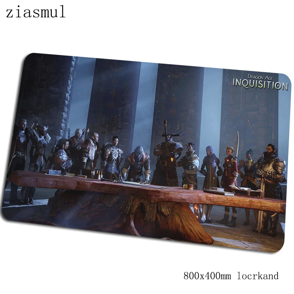 Коврики dragon age 800x400x3 мм модный игровой коврик для мыши и клавиатура Коврик для мыши подарок на Хэллоуин аксессуары для геймеров коврик для мыши - Цвет: Size 800x400x3mm
