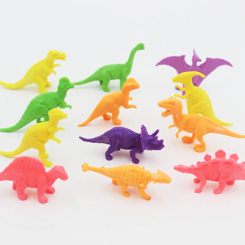 10PCS Dinosaurs Динозавр торт вставки динозавр тема вечерние украшения Воздушные шары баннеры стикеры Детские вечерние праздничные украшения - Цвет: 10PCS Dinosaurs