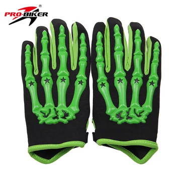 

Fashion New Motorcycle Gloves Full Finger Motorbike Motocross Soft Slip Shell Buffer Bones Design Protective Glove For Men Women