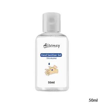 

5pcs 50ml Portable Mini Disposable Gel Hand Sanitizer Anti-Bacteria Moisturizing