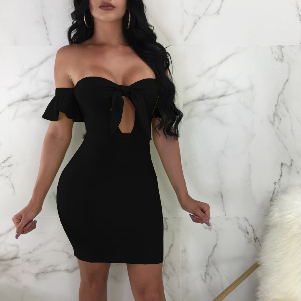 sexy boob dresses