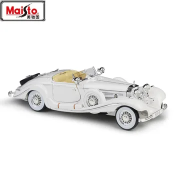 

MAISTO 1:18 MERED BNZ 500K Diecasts Classic Cars Simulation Alloy Car Model Collection Decoration Gifts for Kids Toys-gifts