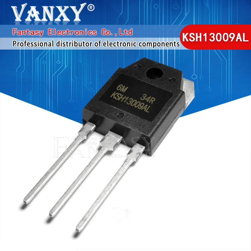 5pcs KSH13009AL TO-3P KSH13009 TO3P NPN 12A 400V transistor