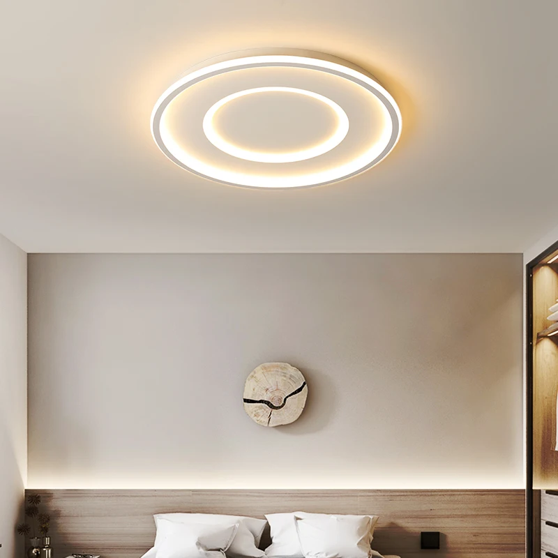 ممرضة كينت تمزيقه  Modern LED living room ceiling chandelier for bedroom Study Room White/Gold  Chandelier Fixtures Ultra-thin kitchen lighting - AliExpress Lights &  Lighting