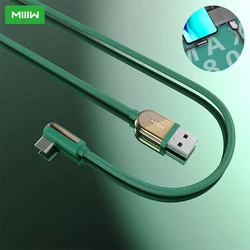MIIIW Type-C Data Cable QC3.0 Fast Charge 480Mbps Data Transmission 3A High Current Cable For Smartphones Xiaomi Huawei Samsung MIIIW Type-C Data Cable QC3.0 Fast Charge 480Mbps Data Transmission 3A High Current Cable For Smartphones Xiaomi Huawei Samsung