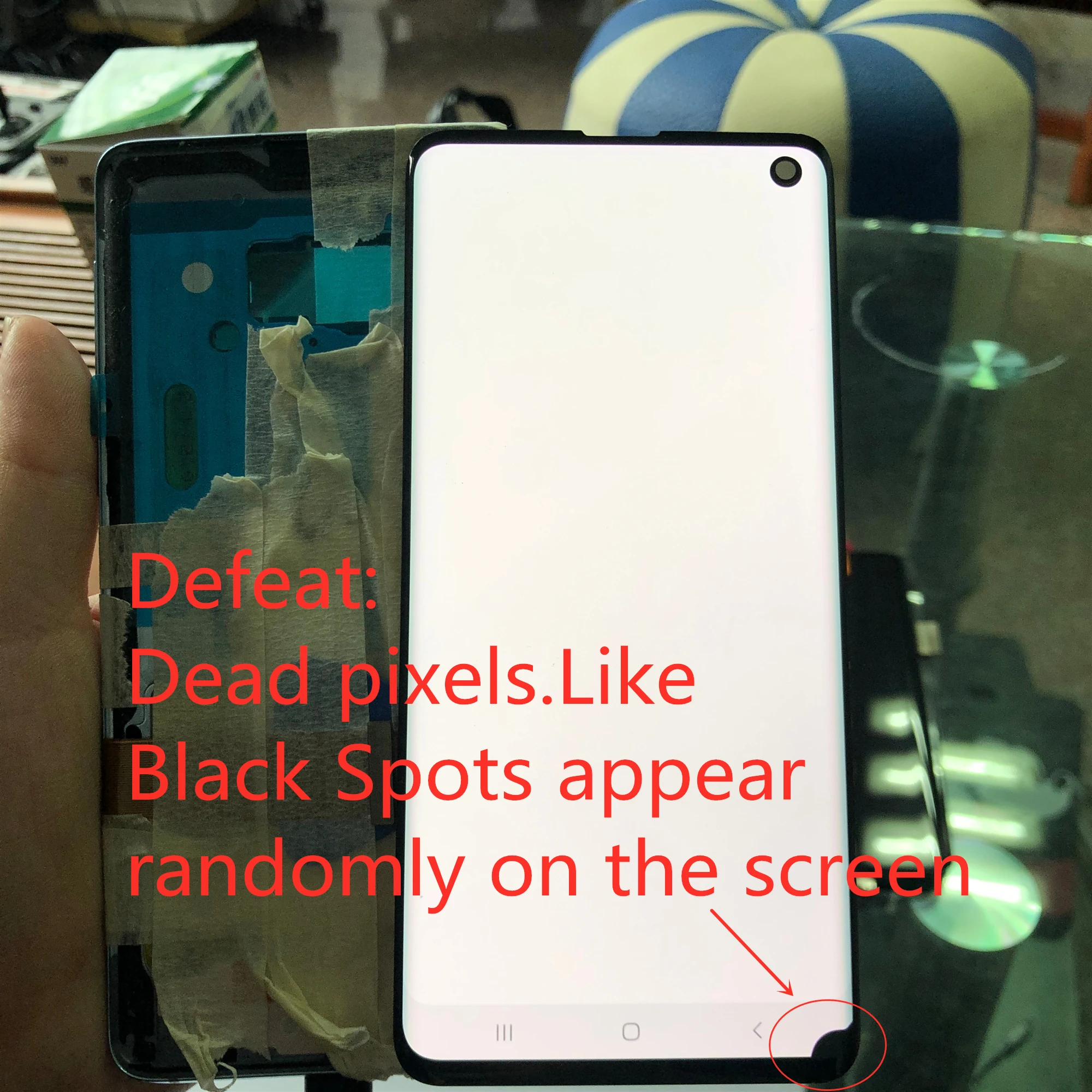 Оригинальный супер Amoled ЖК дисплей с рамкой для SAMSUNG Galaxy S10 G9730 сенсорный экран