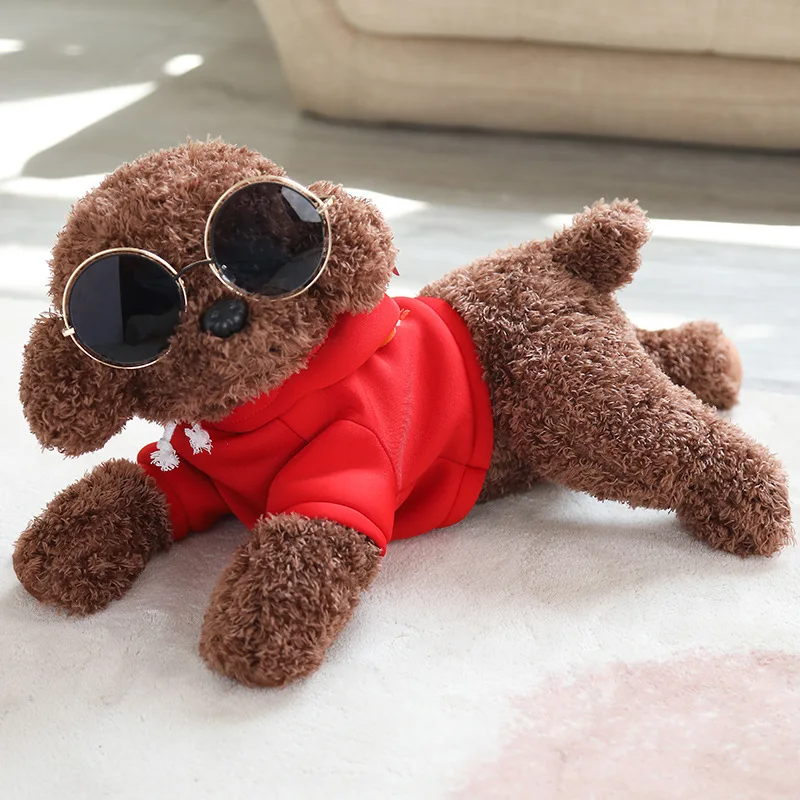 Realistic Teddy Dog Poodle Plush Toy - Perfect Holiday and Birthday Gift