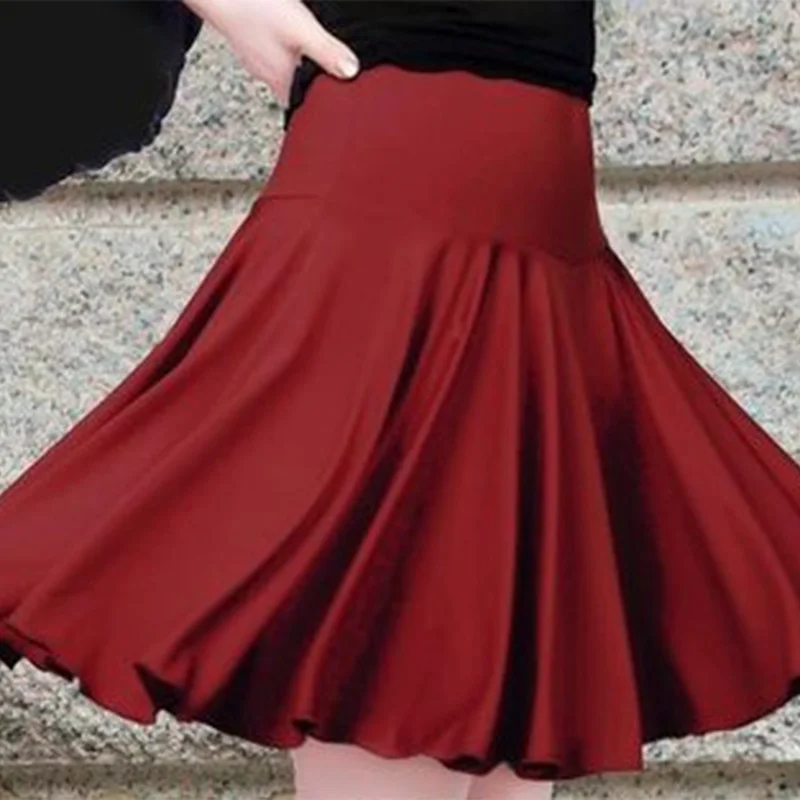 The New Women's Adult Dance Latin Dance Skirt Adult Square Dance Skirt