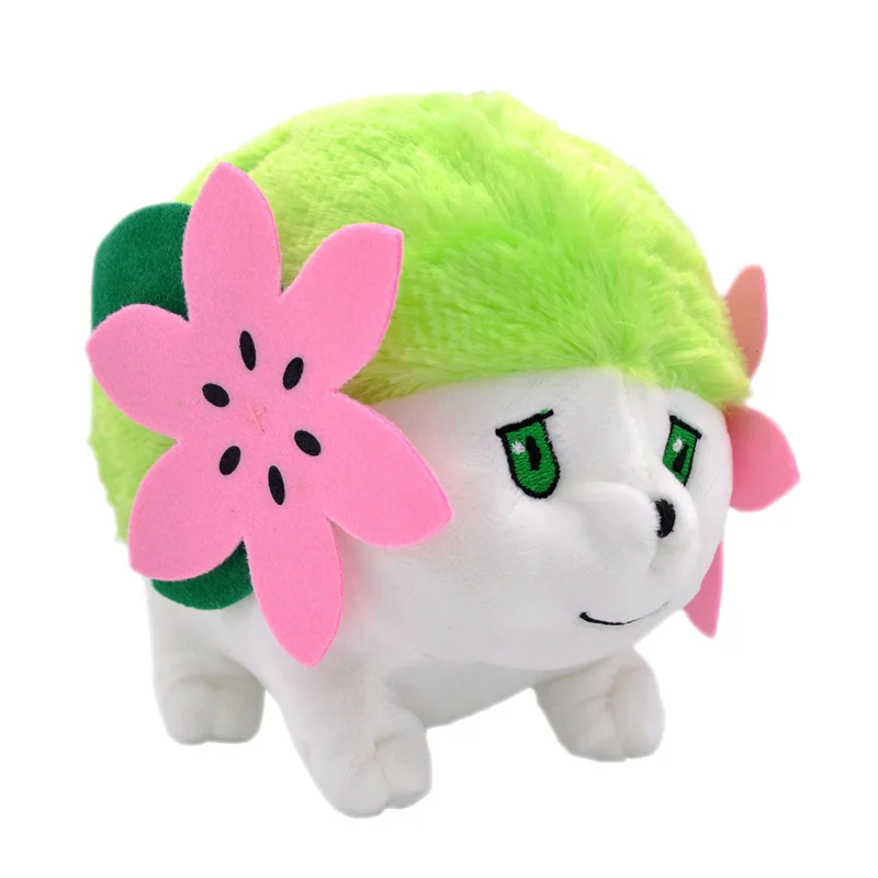 Shaymin плюшевые Япония цветок рай Аниме игры куклы мягкие милые игрушечные эльфы для детей подарок - Цвет: Shaymin